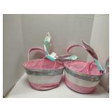 Baskets 2 Pink with Headbands