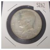 1967 JFK Half Dollar 40% Silver