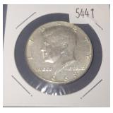 1968 D JFK Silver half dollar