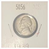 1939 Jefferson Nickel