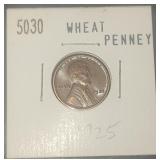 1925 Lincoln wheat penny EF-40 Condition