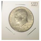 1967 D JFK Half Dollar 40% Silver