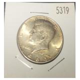 1964 JFK Silver half dollar