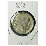 1918 Buffalo Nickel G4 Condition