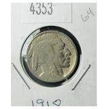 1918 Buffalo Nickel G4 Condition