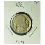 1917 Buffalo Nickel G4 Condition