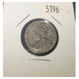 1934 Canada 5 Cents