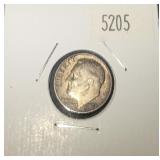 1962  Roosevelt Silver Dime