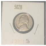 1939 S Jefferson Nickel