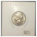 1961 D Jefferson Nickel