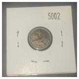 1942 King George VI Silver 3 Pence