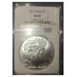2013 Silver American Eagle NGC MS69