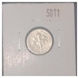 1950 S  Roosevelt Silver Dime