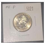 2003 P Washington Quarter Maine AU condition