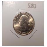 2010 P Washington Quarter Arkansas BU