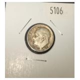 1956  Roosevelt Silver Dime