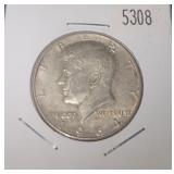 1964 JFK Silver half dollar