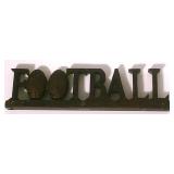 FOOTBALL Word Statue