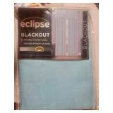 Eclipse Blackout Panel Curtain light blue