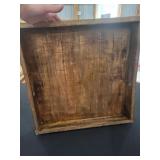 wooden tray