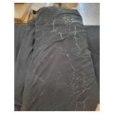 Black Marble Blanket (queen size)