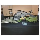 Military Toy Collection with Vehicles, Equipment,