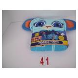 Young Jedi Adventure Hooed Towel