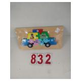 Wood Puzzle - Police Car
