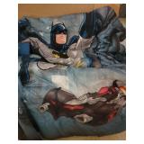 Reversable Batman Comforter & One Reversable Pillo