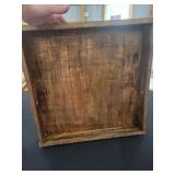 wooden tray
