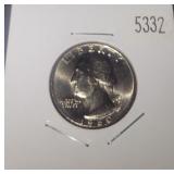 1980 Washington Quarter BU