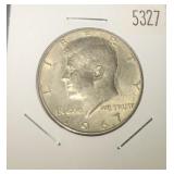 1967 D JFK Half Dollar 40% Silver