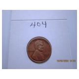 1931 D Lincoln Penny AU-50