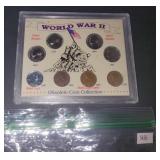 World War II Nickel and Pennies