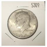 1964 JFK Silver half dollar
