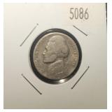 1940 Jefferson Nickel