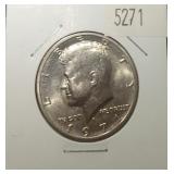 1971 S JFK Half Dollar BU