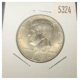 1964 JFK Silver half dollar