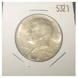 1964 JFK Silver half dollar