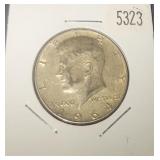 1964 JFK Silver half dollar