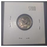 1940 King George VI Silver 3 Pence