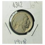1918 Buffalo Nickel G4 Condition