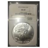 2013 Silver American Eagle NGC MS69