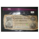 1684 Confederate $500 note replica
