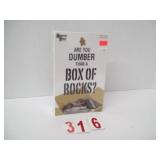 Are You Dumber Than a Box of Rocks Game