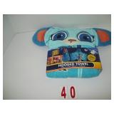 Young Jedi Adventure Hooed Towel