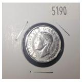 1944 Canada 5 Cents