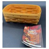 Longaberger Small Loaf Basket 2002