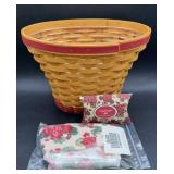 Longaberger 2002 May Series Geranium Basket