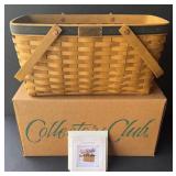 Longaberger collector club membership basket
